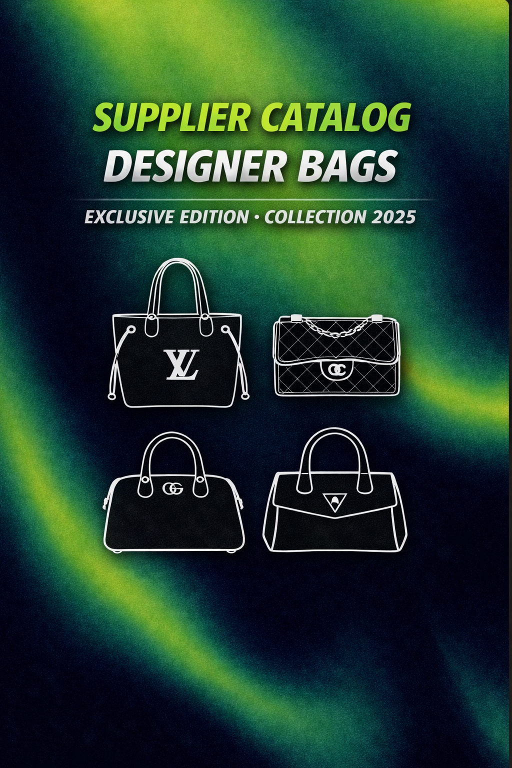 Designer Bag Supplier (Brk!n, lv, guc11, prdaa, gyrd, etc) Designer Bag Supplier (Brk!n, lv, guc11, prdaa, gyrd, etc)\Catálogo Premium de Proveedores de Bolsas Lujo